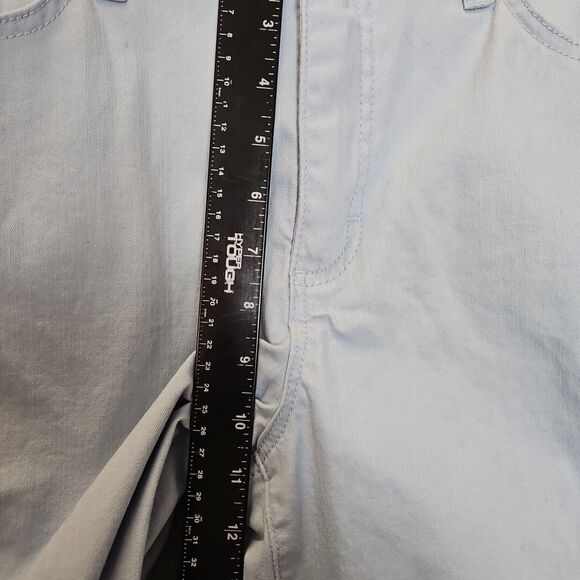 Riders By Lee Midrise Capri light Blue 16m pockets - Picture 4 of 9